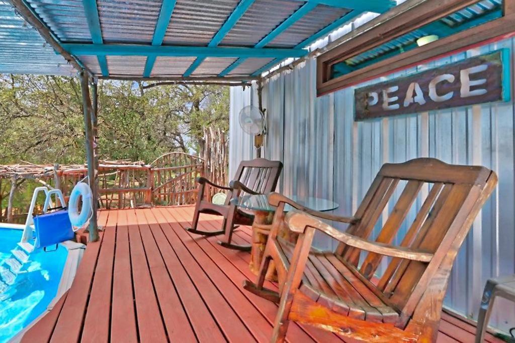 Three Horses Ranch Villa Johnson City Exterior photo